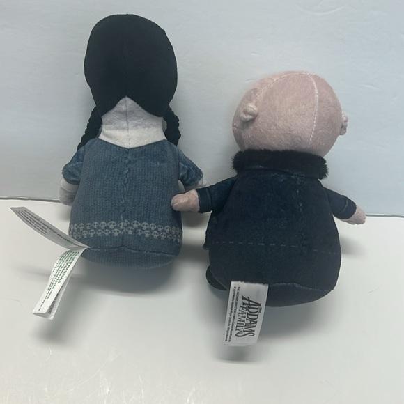 Addams family 2019 Uncle Fester And Wednesday Dolls Plush - Picture 4 of 8